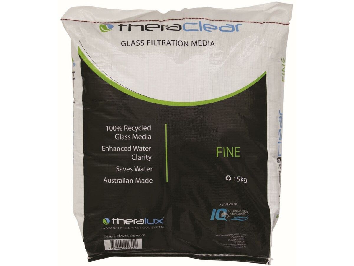 Theraclear Glass Filtration Media (Fine) 15Kg